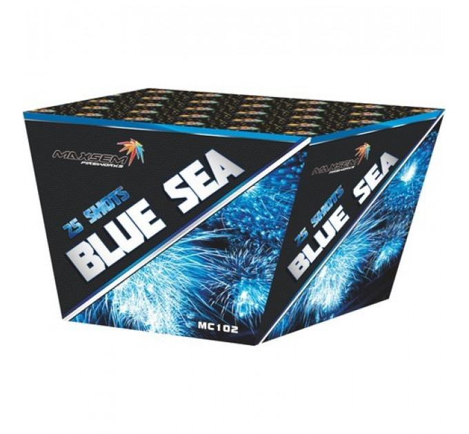 Baterie de artificii Blue Sea