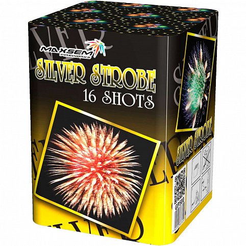 Baterie de artificii Silver Strobe