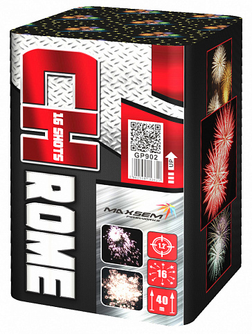 Baterie de artificii Chrome