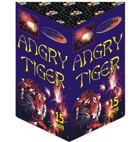 Baterie de artificii Angry Tiger