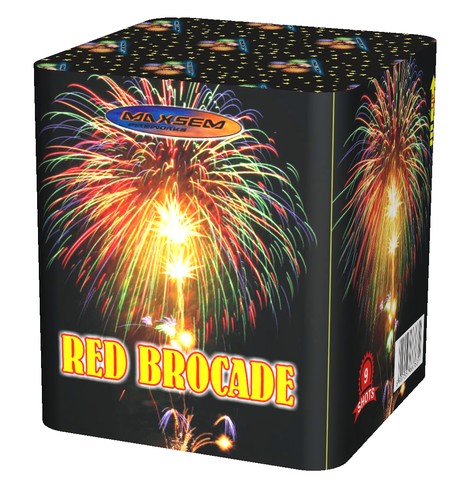 Baterie de artificii Red Brocade